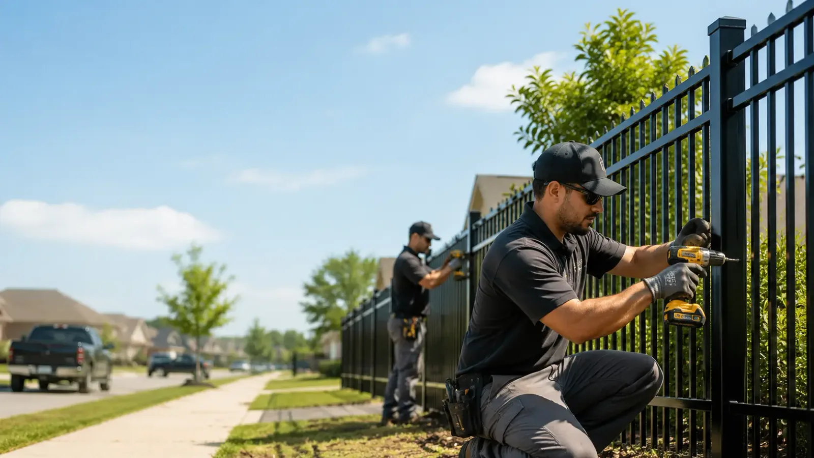 Metal Fence Installation in Marne, MI